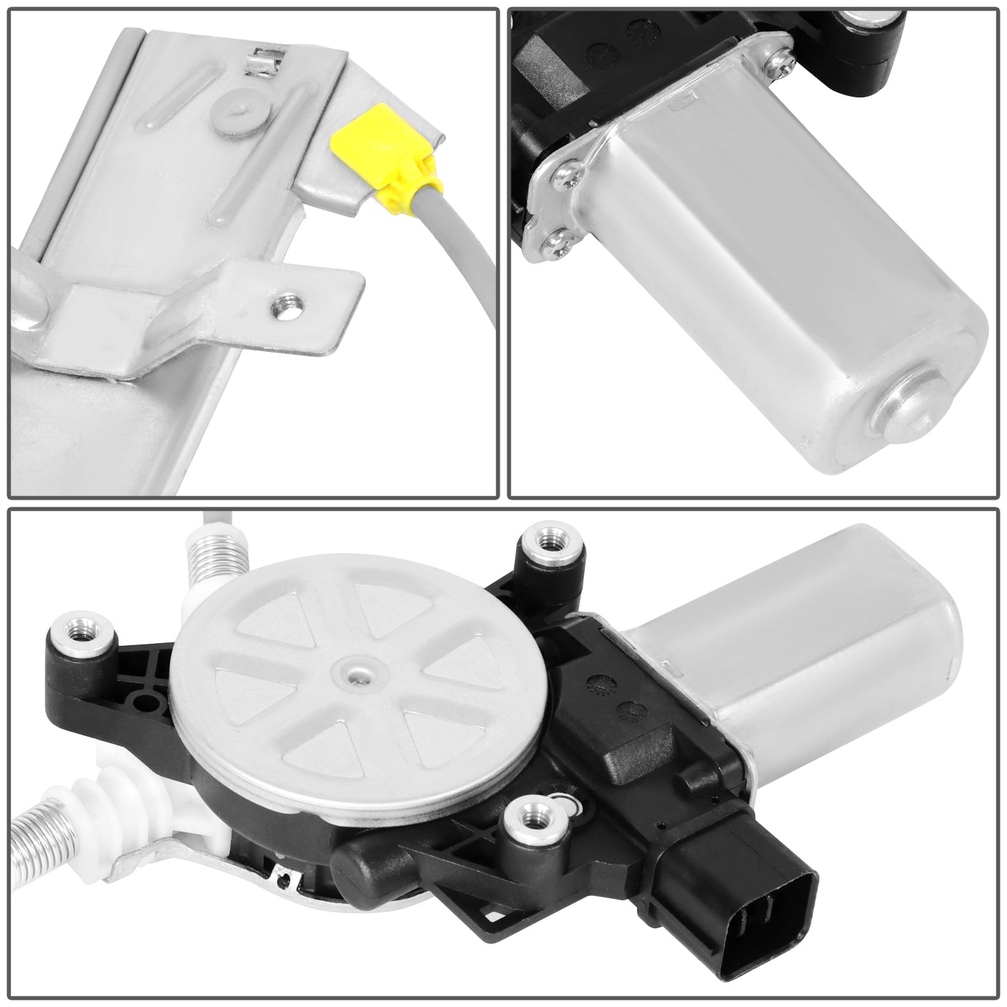 REGULADOR DE VENTANA WINDOW MOTORS & REGULATORS - SUBARU LEGACY 2010-2014 / SUBARU OUTBACK 2010-2014 - W/ ANTI PINCH - METALLIC - BARE STEEL / PLASTIC