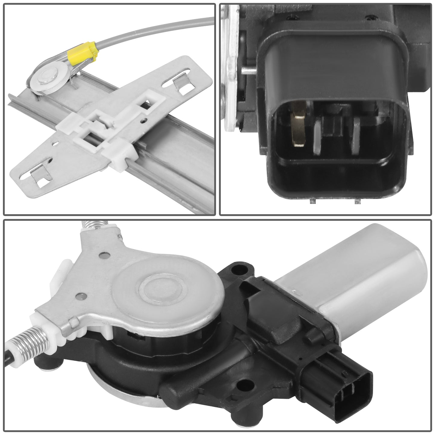 REGULADOR DE VENTANA WINDOW MOTORS & REGULATORS - SUBARU LEGACY 2010-2014 / SUBARU OUTBACK 2010-2014 - METALLIC - BARE STEEL / PLASTIC