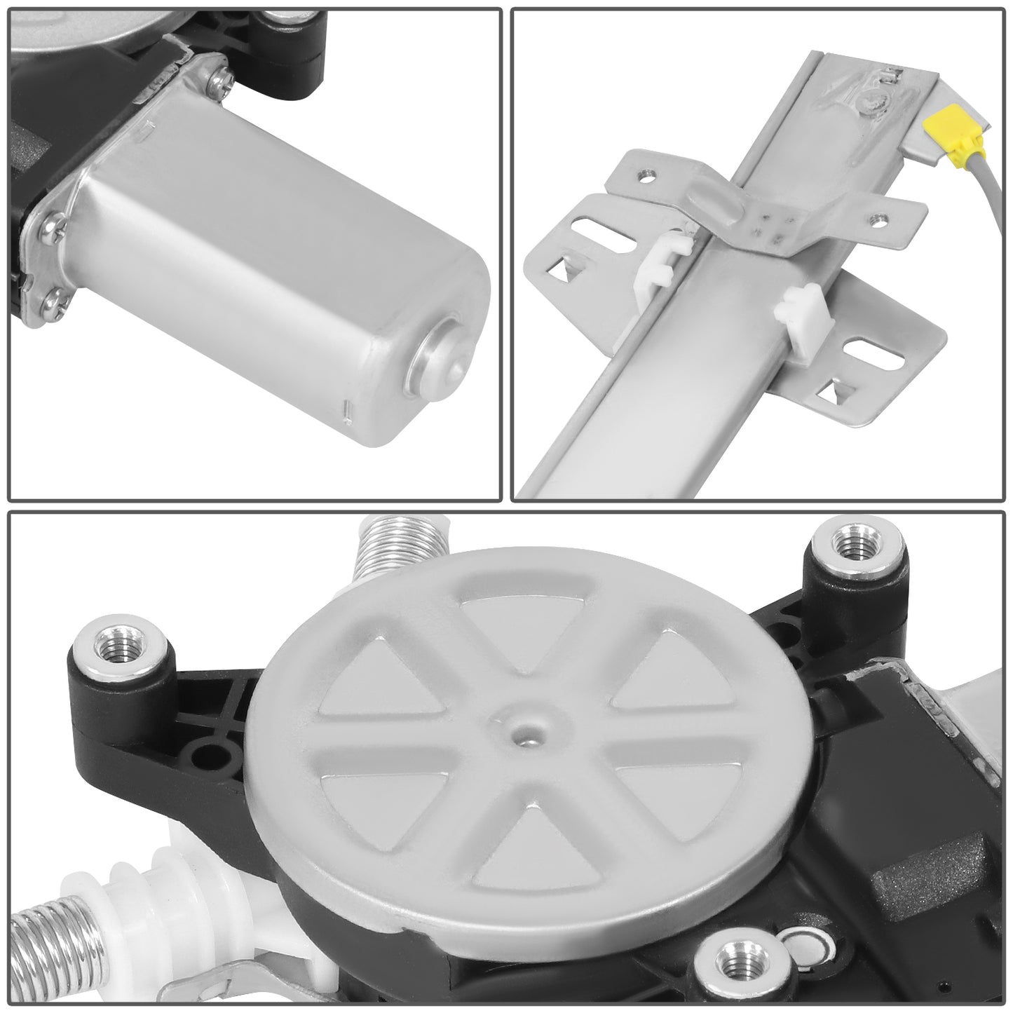 REGULADOR DE VENTANA WINDOW MOTORS & REGULATORS - SUBARU IMPREZA 2008-2011 / SUBARU IMPREZA SPORT 2008-2011 - METALLIC - BARE STEEL / PLASTIC