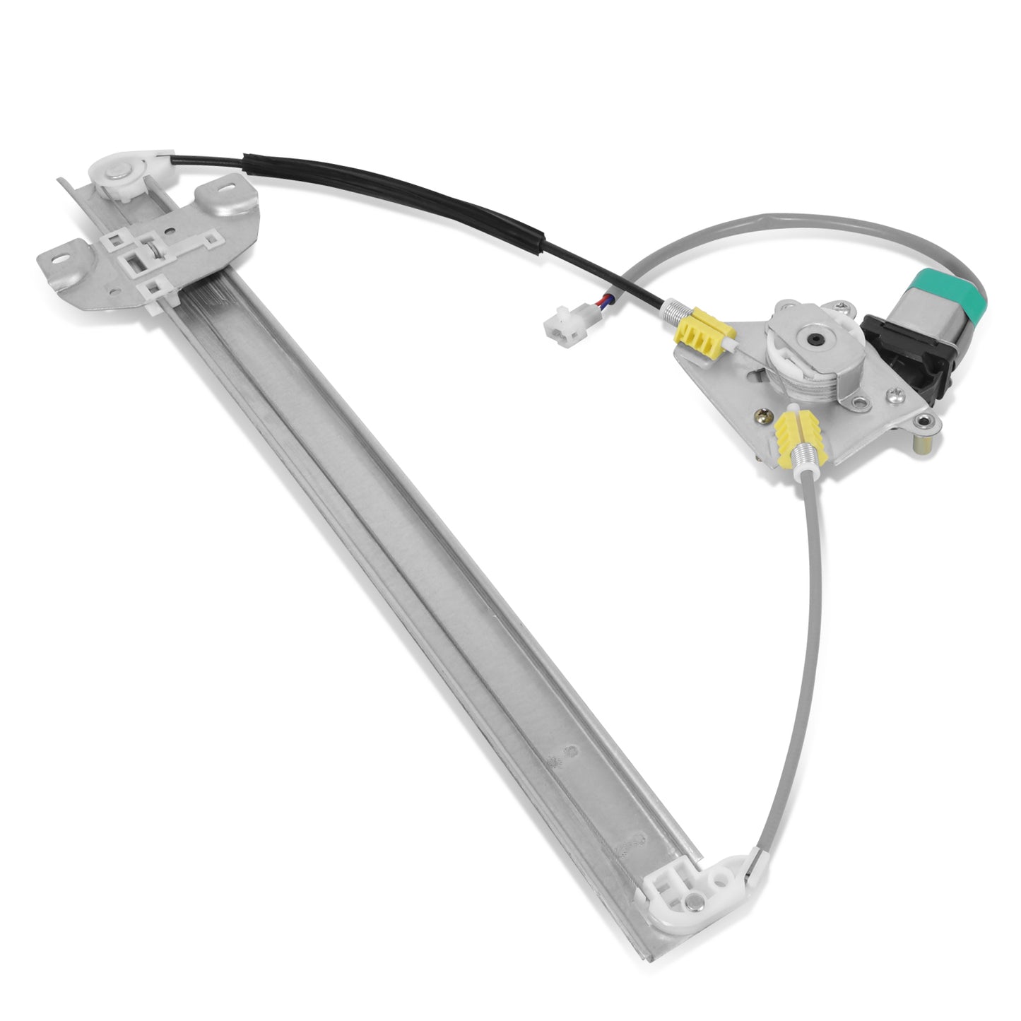 REGULADOR DE VENTANA WINDOW MOTORS & REGULATORS - CHEVROLET TRACKER 1998 / GEO TRACKER 1996-1997 / SUZUKI SIDEKICK 1991-1998 - 4DR - METALLIC - BARE STEEL / PLASTIC