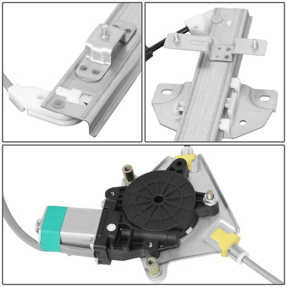 REGULADOR DE VENTANA WINDOW MOTORS & REGULATORS - CHEVROLET TRACKER 1998 / GEO TRACKER 1996-1997 / SUZUKI SIDEKICK 1991-1998 - 4DR - METALLIC - BARE STEEL / PLASTIC