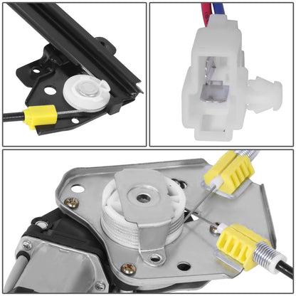 REGULADOR DE VENTANA WINDOW MOTORS & REGULATORS - SUZUKI SIDEKICK 1989-1991 - METALLIC - BARE STEEL / PLASTIC