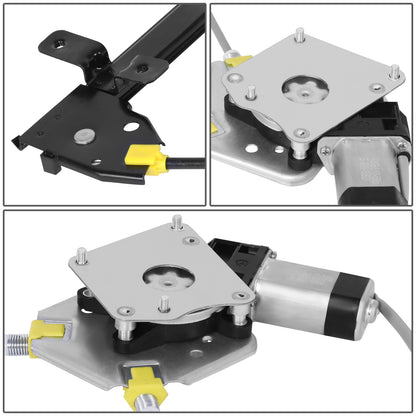 REGULADOR DE VENTANA WINDOW MOTORS & REGULATORS - SUZUKI SIDEKICK 1989-1991 - METALLIC - BARE STEEL / PLASTIC