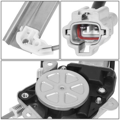 REGULADOR DE VENTANA WINDOW MOTORS & REGULATORS - GEO PRIZM 1993-1997 / TOYOTA COROLLA 1993-1997 - METALLIC - BARE STEEL / PLASTIC