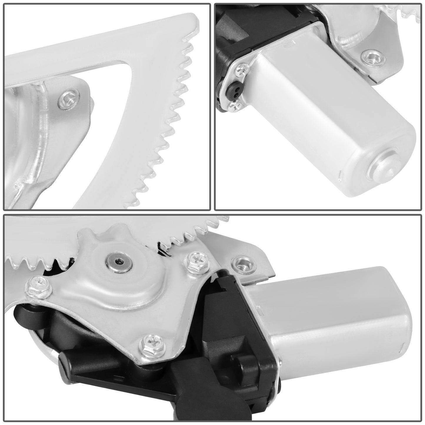 REGULADOR DE VENTANA WINDOW MOTORS & REGULATORS - TOYOTA COROLLA 2003-2008 - METALLIC - BARE STEEL / PLASTIC