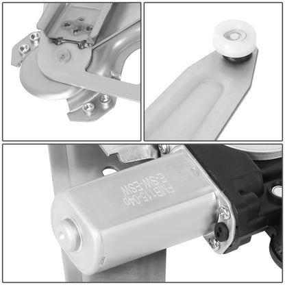 REGULADOR DE VENTANA WINDOW MOTORS & REGULATORS - TOYOTA COROLLA 2003-2008 - METALLIC - BARE STEEL / PLASTIC