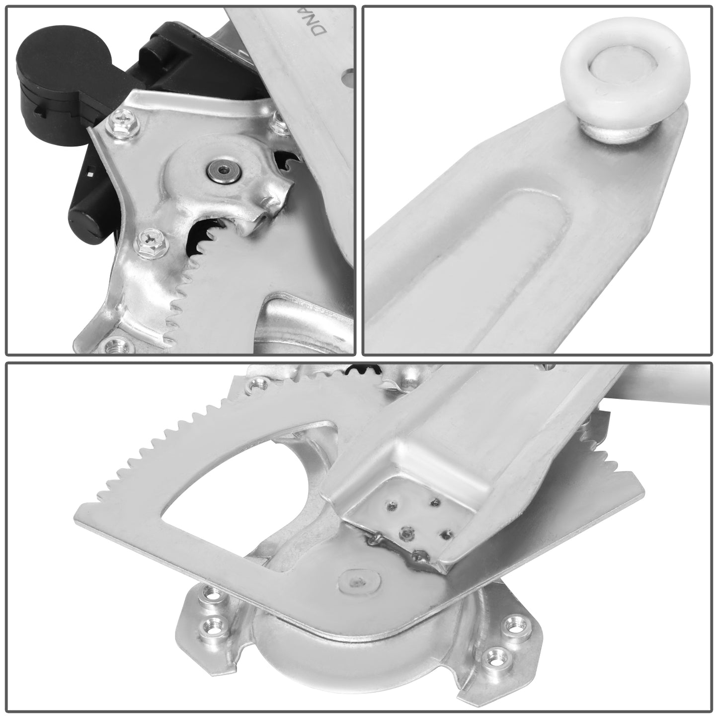 REGULADOR DE VENTANA WINDOW MOTORS & REGULATORS - TOYOTA COROLLA 2003-2008 - METALLIC - BARE STEEL / PLASTIC