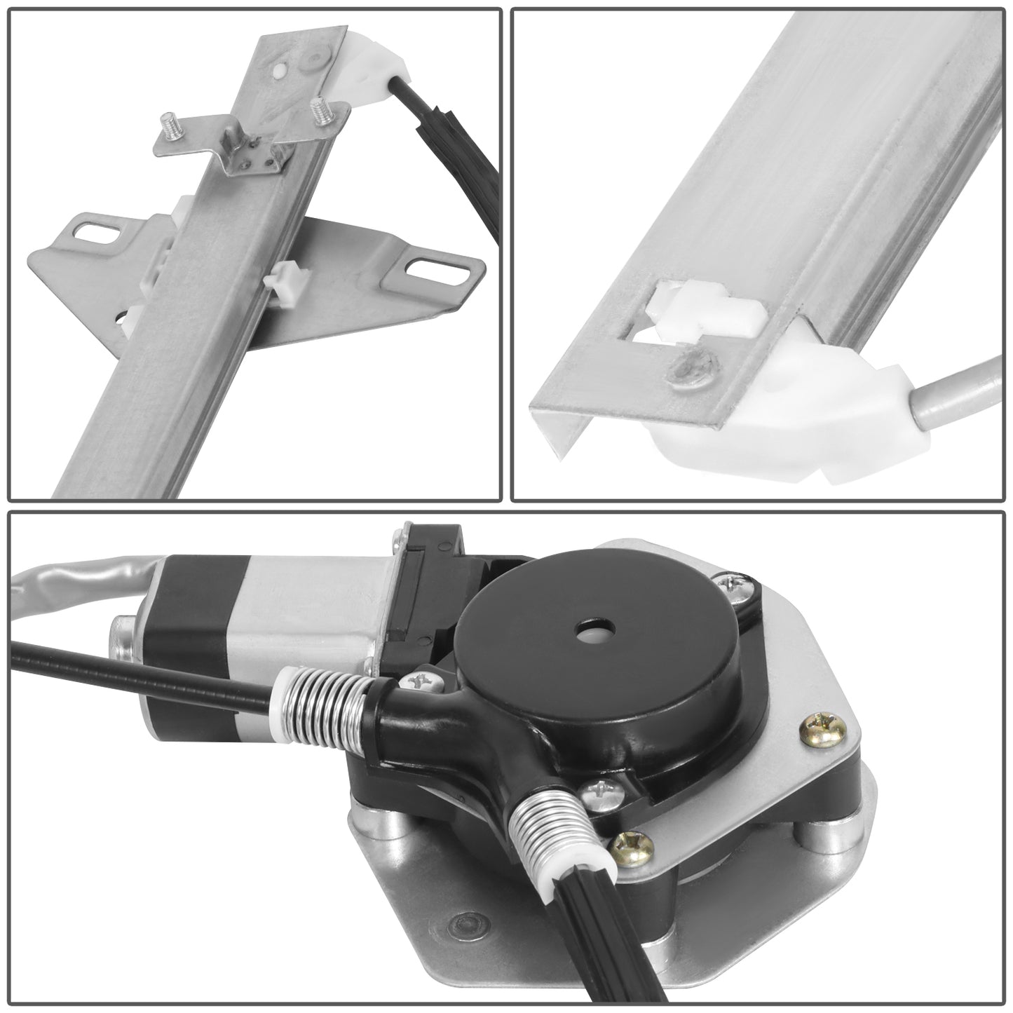 REGULADOR DE VENTANA WINDOW MOTORS & REGULATORS - TOYOTA RAV4 1996-2000 - METALLIC - BARE STEEL / PLASTIC