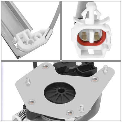 REGULADOR DE VENTANA WINDOW MOTORS & REGULATORS - TOYOTA RAV4 1996-2000 - METALLIC - BARE STEEL / PLASTIC