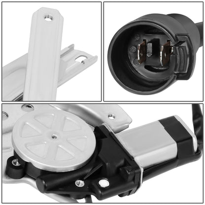 REGULADOR DE VENTANA WINDOW MOTORS & REGULATORS - TOYOTA 4RUNNER 1984-1989 / TOYOTA PICKUP 1984-1988 - W/ VENT WINDOW - METALLIC - BARE STEEL / PLASTIC