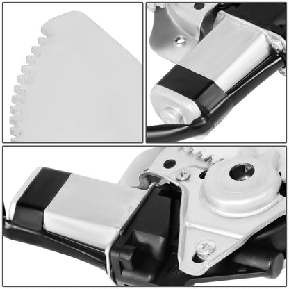 REGULADOR DE VENTANA WINDOW MOTORS & REGULATORS - TOYOTA 4RUNNER 1984-1989 / TOYOTA PICKUP 1984-1988 - W/ VENT WINDOW - METALLIC - BARE STEEL / PLASTIC