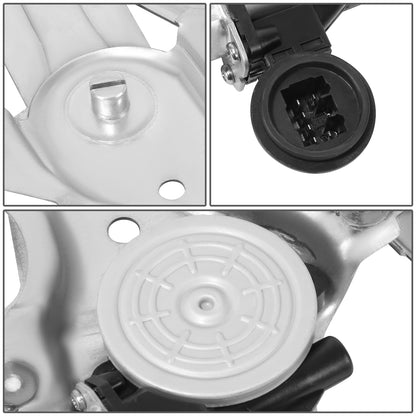 REGULADOR DE VENTANA WINDOW MOTORS & REGULATORS - TOYOTA TACOMA 2005-2015 - FITS REAR RIGHT ON CREW CAB MODELS - METALLIC - BARE STEEL / PLASTIC