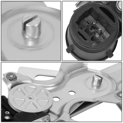 REGULADOR DE VENTANA WINDOW MOTORS & REGULATORS - TOYOTA CAMRY 2002-2006 / W/O AUTO UP - FITS MODELS BUILT IN THE USA - METALLIC - BARE STEEL / PLASTIC