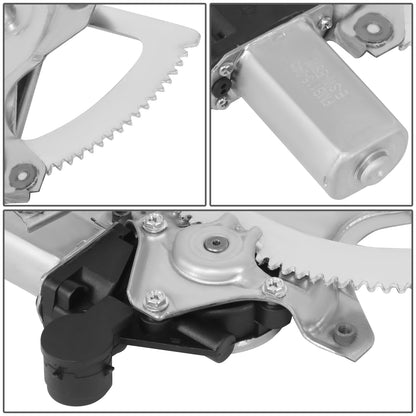 REGULADOR DE VENTANA WINDOW MOTORS & REGULATORS - TOYOTA CAMRY 2002-2006 / W/O AUTO UP - FITS MODELS BUILT IN THE USA - METALLIC - BARE STEEL / PLASTIC