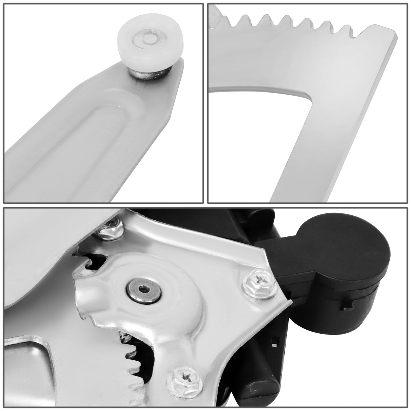 REGULADOR DE VENTANA WINDOW MOTORS & REGULATORS - LEXUS RX330 2004-2006 / LEXUS RX350 2007-2009 / LEXUS RX400H 2006-2008 / TOYOTA CAMRY 2002-2006 - METALLIC - BARE STEEL / PLASTIC