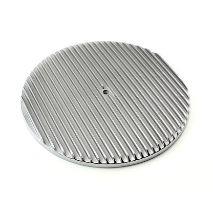 14" Aluminum Classic Finned Air Cleaner Top