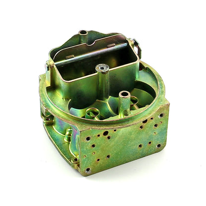 Cast Aluminum 4 Barrel Carburetor Main Body Air Horn Choke Mech Secondary