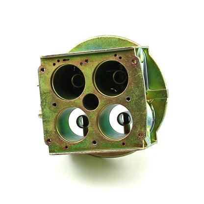 Cast Aluminum 4 Barrel Carburetor Main Body Air Horn Choke Mech Secondary