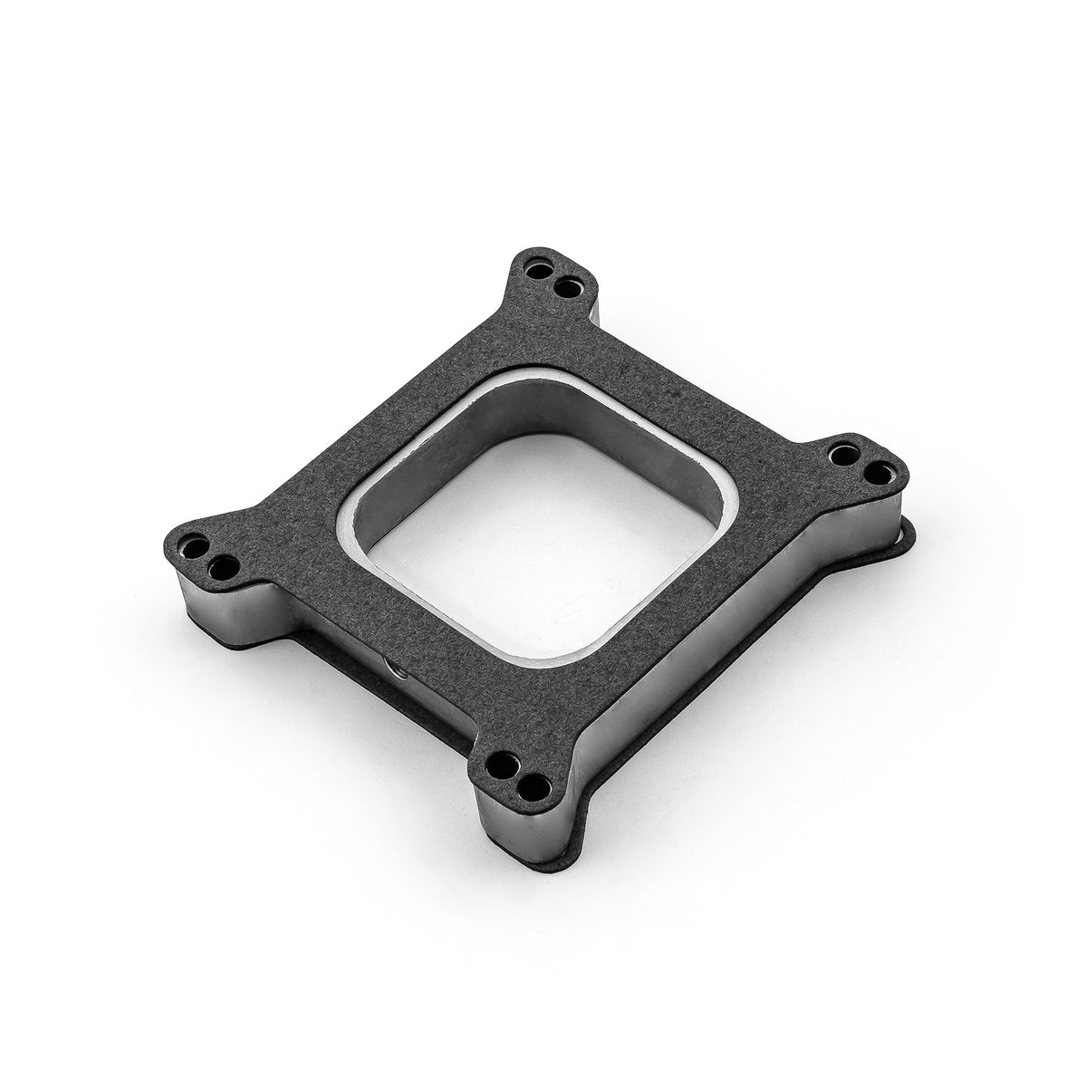 1" Aluminum Open Carburetor Spacer With Vacuum Tube