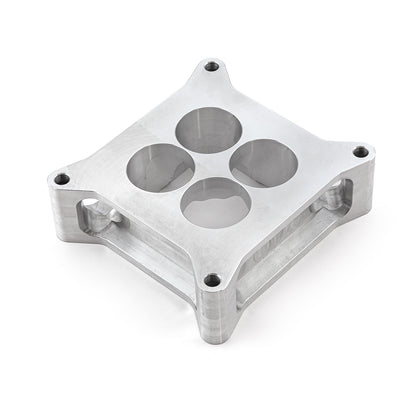 2" Aluminum 4150 CNC Machined Carburetor Spacer Square Bore 4 Port