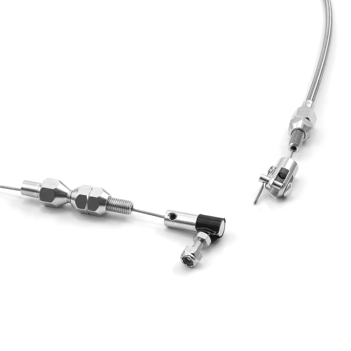 36" Braided Stainless Steel Throttle Cable