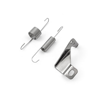 Stainless Throttle Cable Bracket & Spring Kit