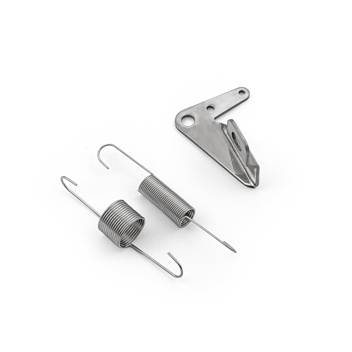 Stainless Throttle Cable Bracket & Spring Kit