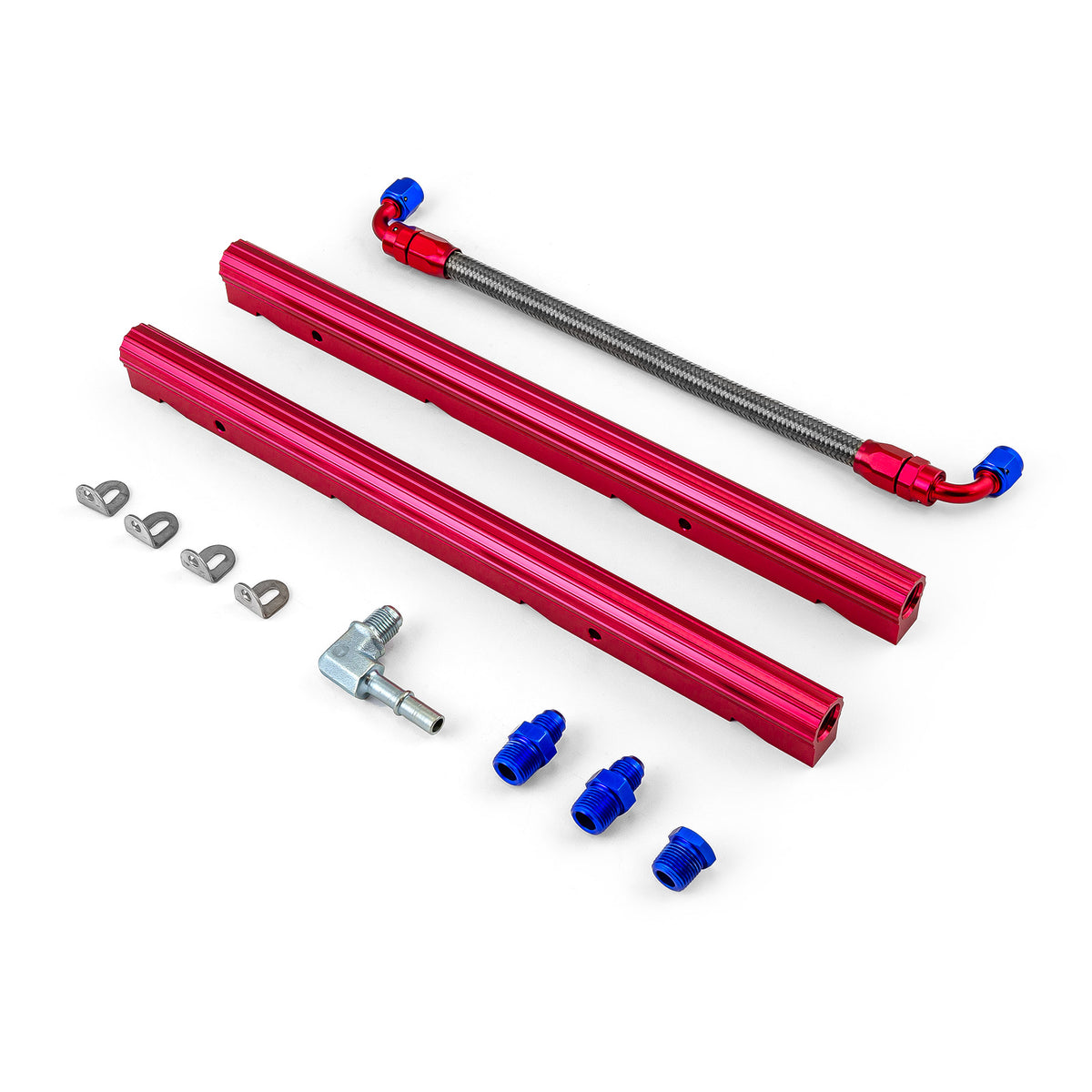Chevy LS2 LS7 2005-2006 Stock Replacement Billet Aluminum Fuel Injector Rail Kit