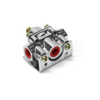 4-9 psi Adjustable Universal Deadhead Fuel Pressure Regulator Chrome