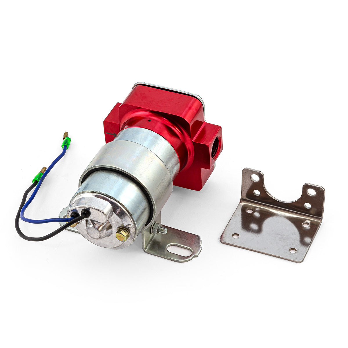 140 Gph @ 14 PSI Billet Universal Electric Fuel Pump [Red]