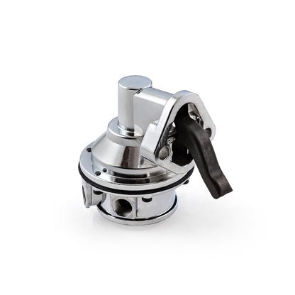 Chevy BBC 454 High Volume Mechanical Fuel Pump Chrome 3/8" NPT Fitting