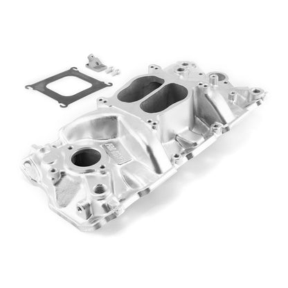 Chevy SBC 350 1957-85 (Non EGR) LowRise Intake Manifold [Ceramic Coated]