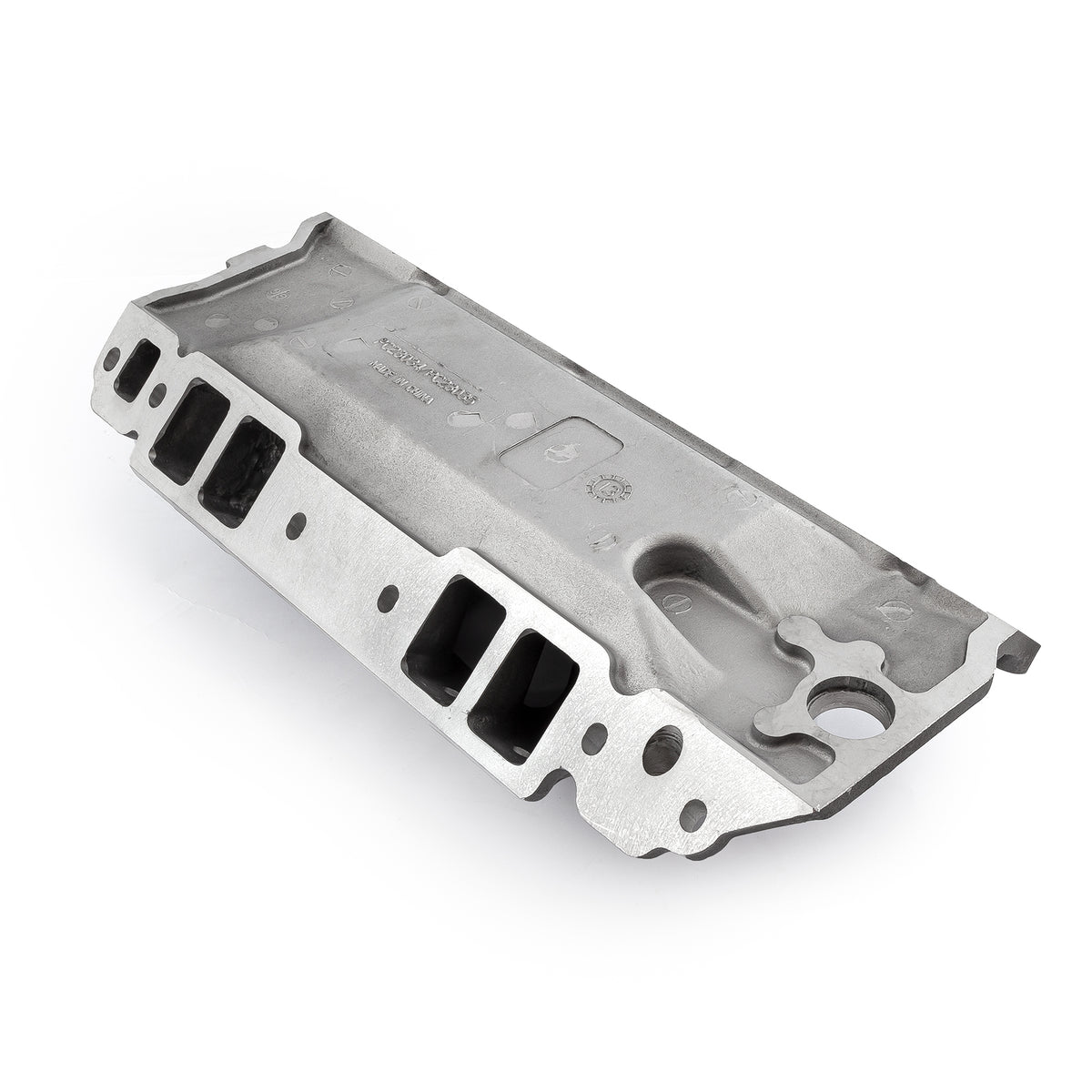Chevy BBC 454 Rect Port Dominator w/Inj Ports High Rise Intake Manifold Satin