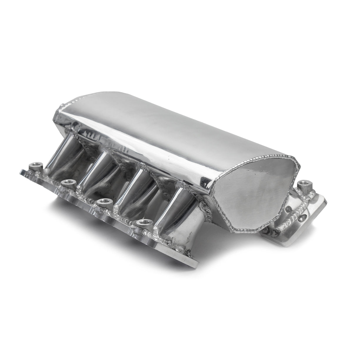 Chevy GM LS1 LS2 LS6 Fabricated 102mm EFI Ram Air Intake Manifold Polished