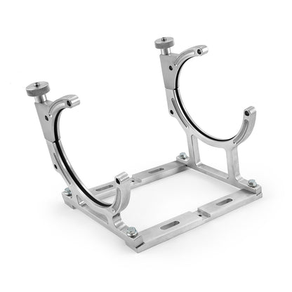 Nitrous Oxide NOS Billet Aluminum Single Bottle Holder Bracket [Polished]