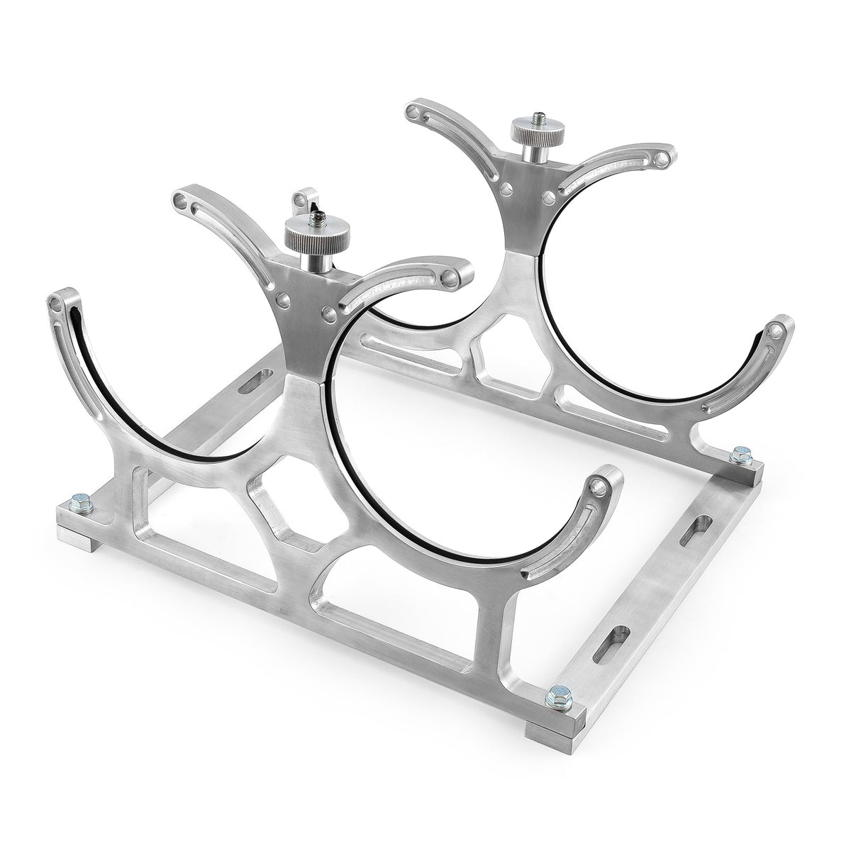 Nitrous Oxide Nos Billet Aluminum Dual Bottle Holder Bracket [Polished]
