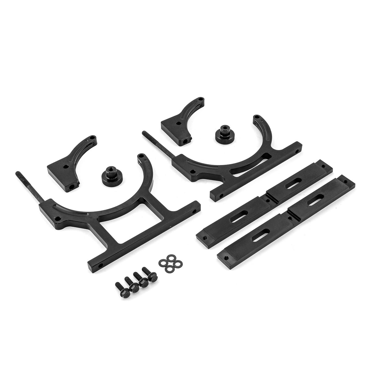 Nitrous Oxide Nos Black Billet Aluminum Single Bottle Holder Bracket [Black]