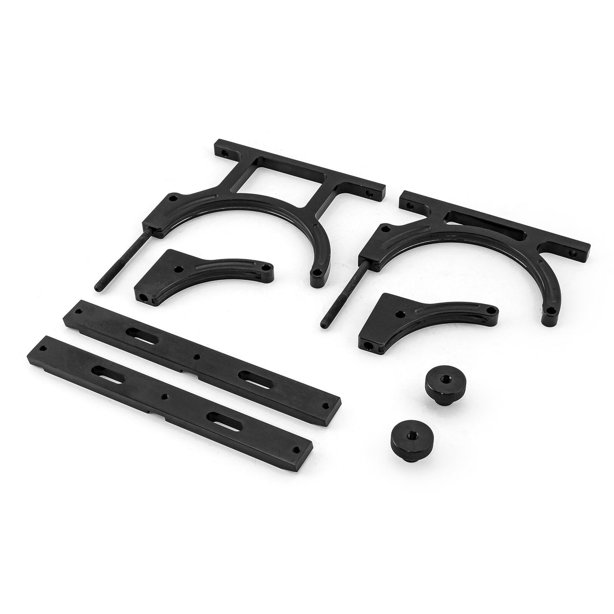 Nitrous Oxide Nos Black Billet Aluminum Single Bottle Holder Bracket [Black]