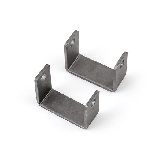 Chevy 350 3 Bolt Rubber Engine Mount Safety Lock Brackets Only
