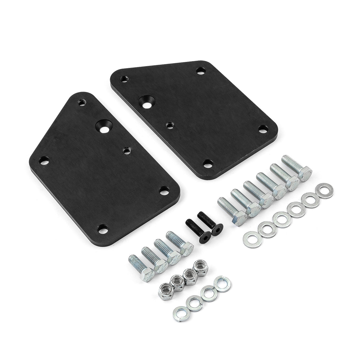 GM LS Engine to 3 Bolt Chevy Rubber Motor Mount Adapter Plate Kit [4592]