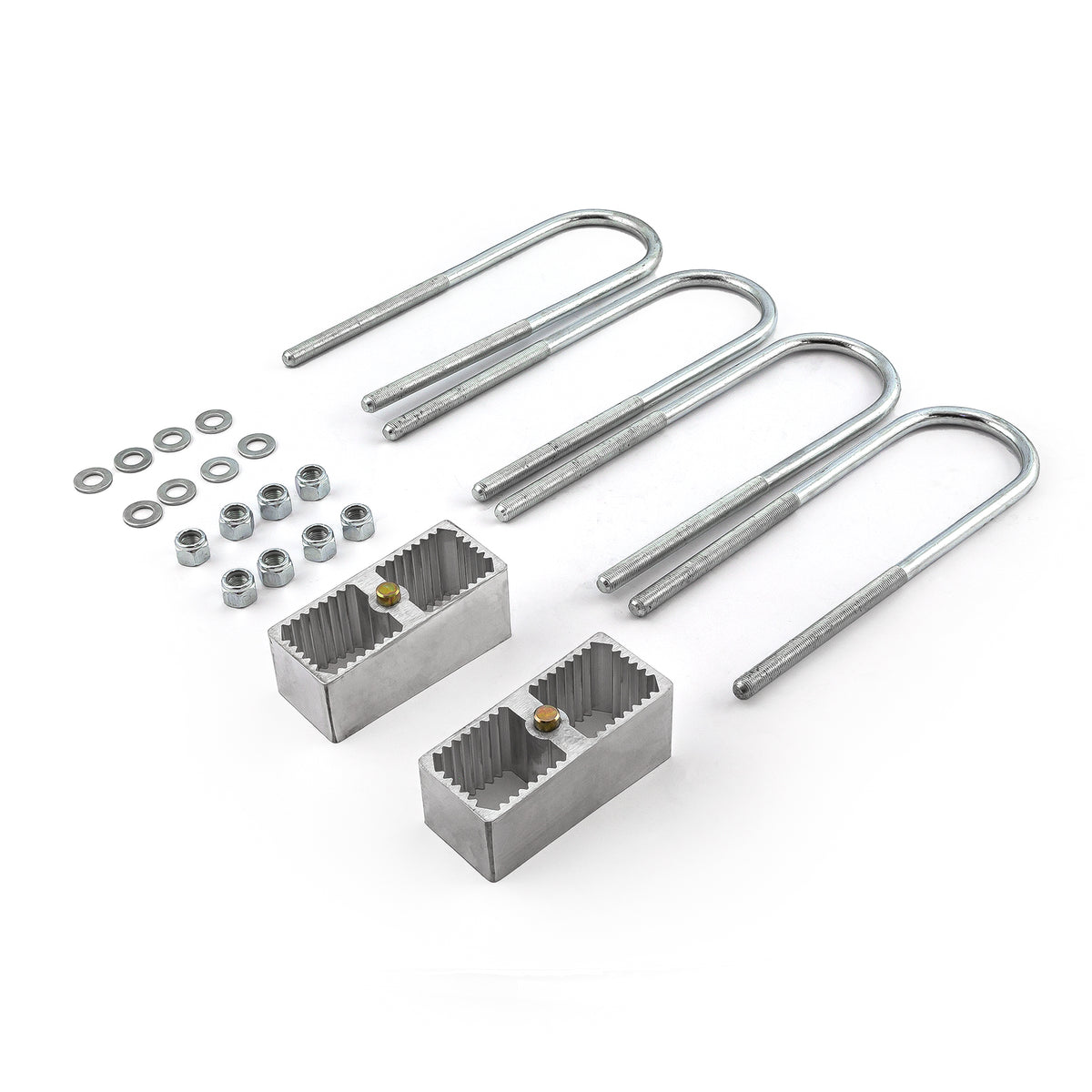 2" Lift And Lowering Kit Aluminum Block With U-Bolts And Hardware