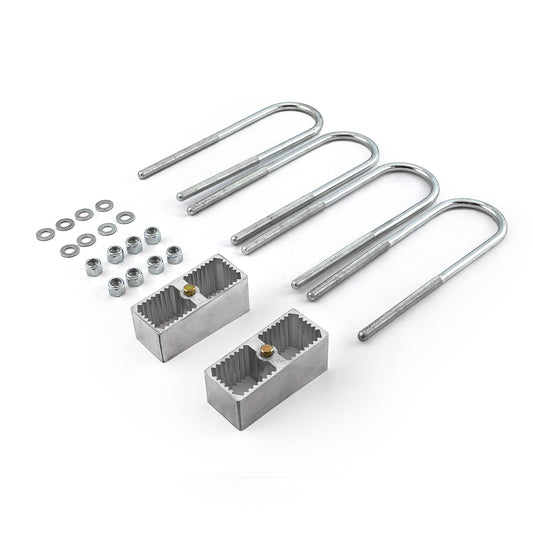 2" Lift And Lowering Kit Aluminum Block With U-Bolts And Hardware