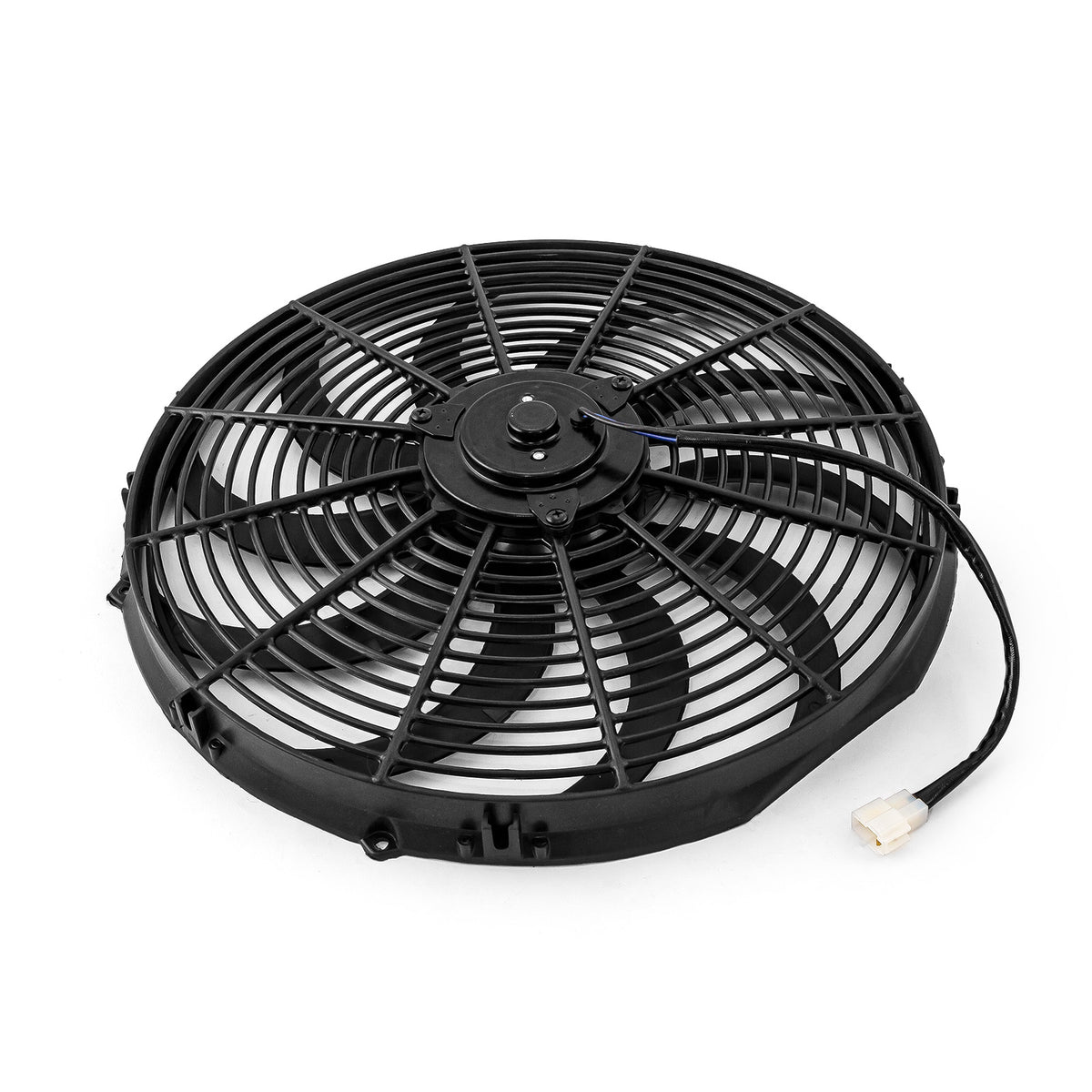 16" Reversable 12V 'S' Blade Radiator Electric Thermo Fan