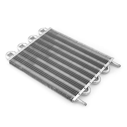Transmission Tube and Fin Fluid Oil Cooler 15.5" x 10" w/ Mounting Hardware