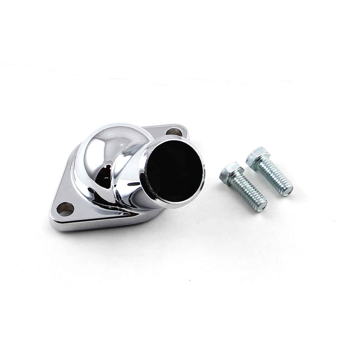 Chevy SBC 350 1968-86 O-Ring Thermostat Housing Water Neck Chrome