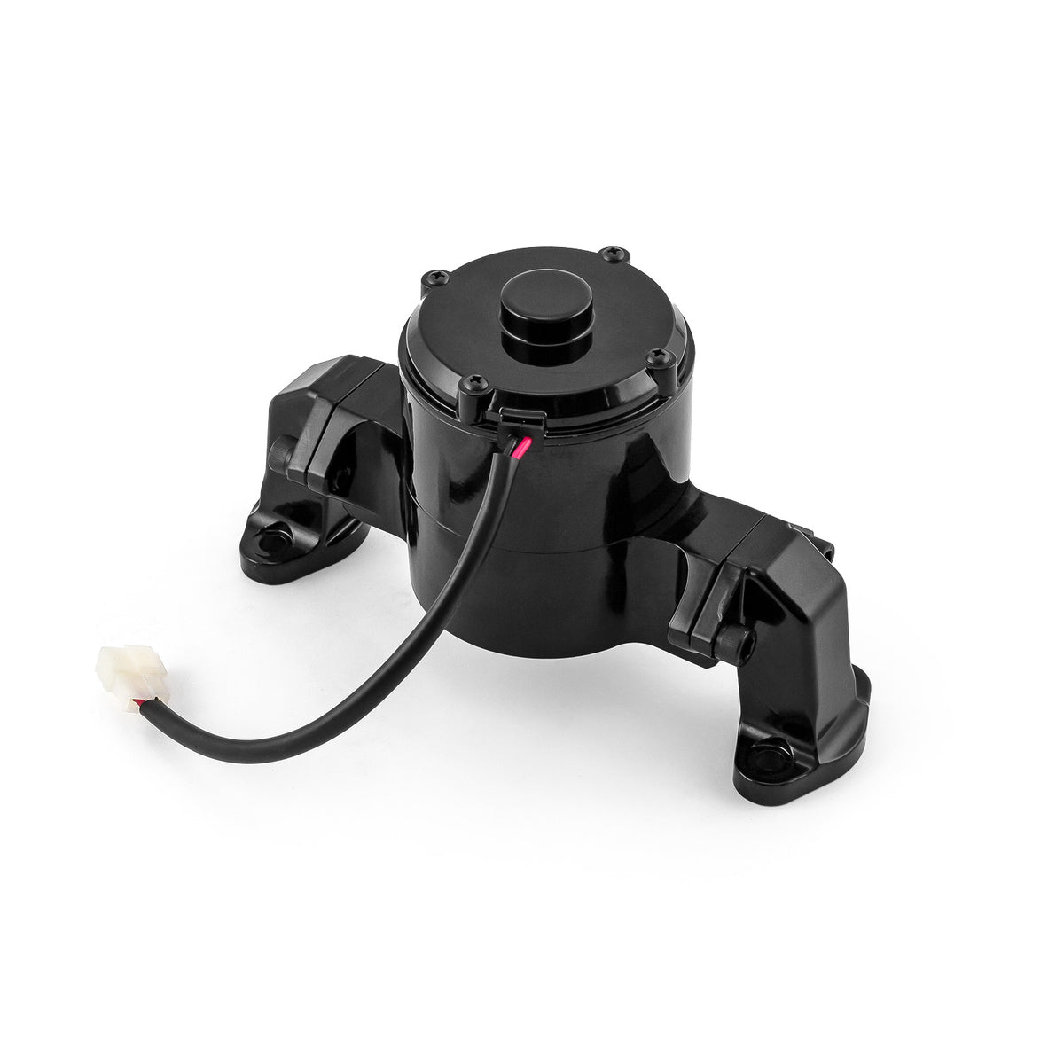 Chevy SBC 350 35+ Gpm Electric Water Pump [Powdercoated Black]