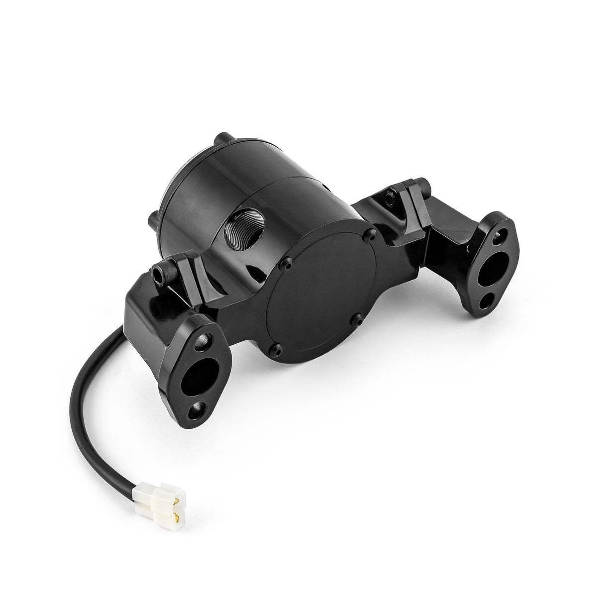 Chevy SBC 350 35+ Gpm Electric Water Pump [Powdercoated Black]