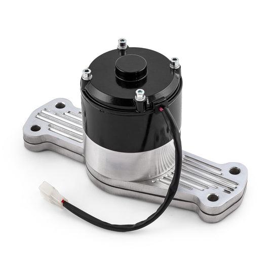 Chevy SBC 350 40+ Gpm Slimline Electric Water Pump Polished