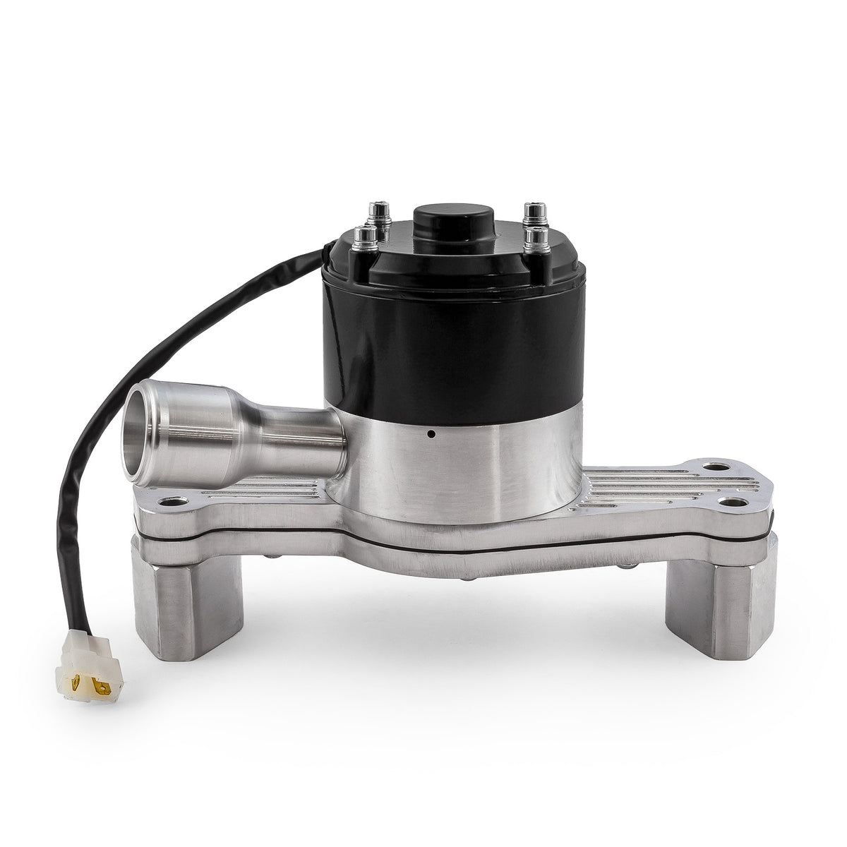 Chevy SBC 350 40+ Gpm Slimline Electric Water Pump Polished