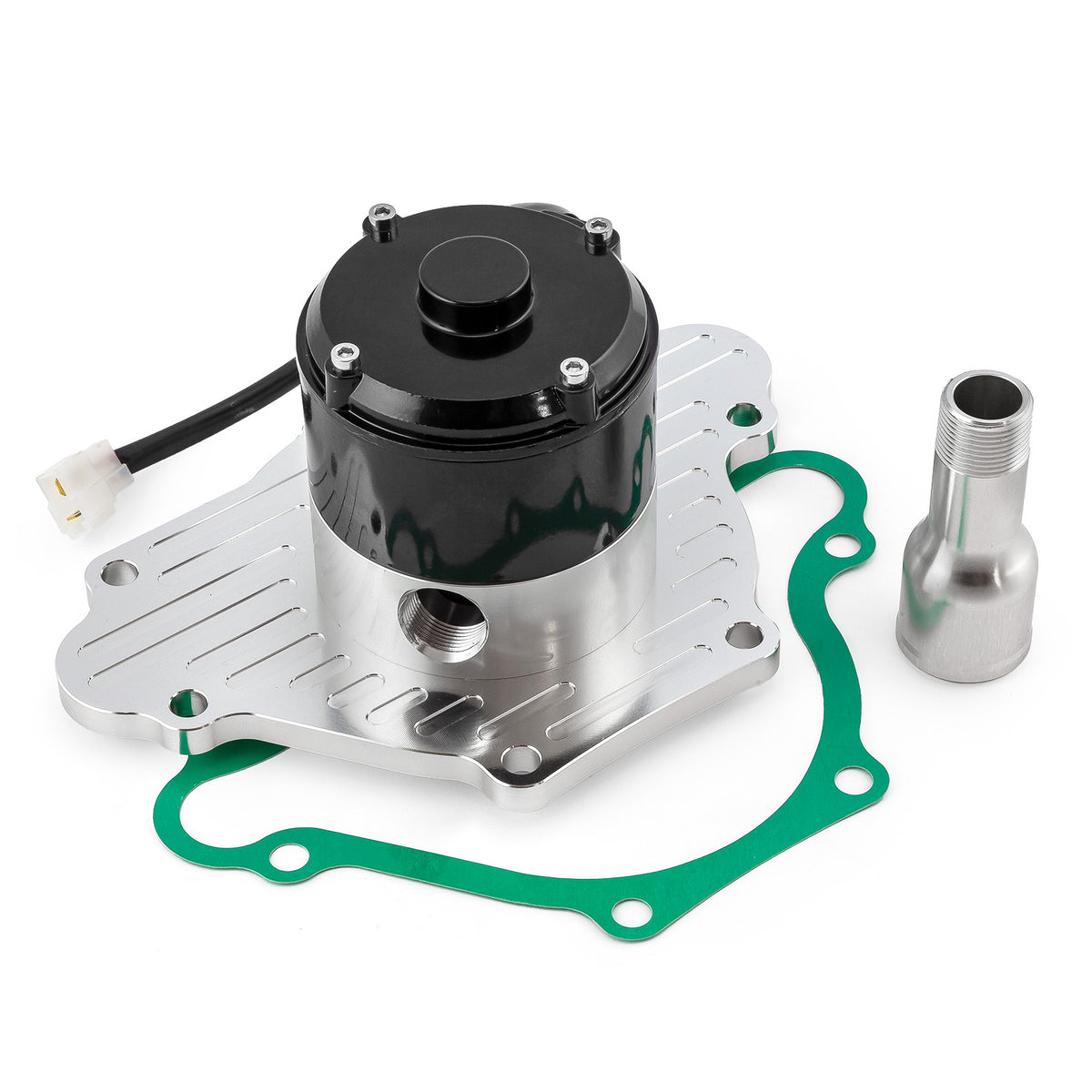 Mopar Chrysler SB 318 340 360 40+ Gpm Slimline Electric Water Pump Polished